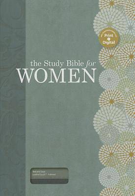 Picture of The Study Bible for Women, Teal/Aqua Leathertouch Indexed