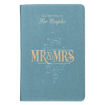 Picture of Lux-Leather MR & Mrs Devotional Book