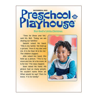 Picture of UMI Preschool Playhouse Student Winter 2020-2021
