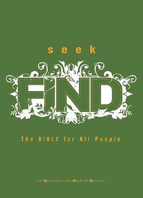 Picture of Seek Find Contemporary English Version Bible Large Print