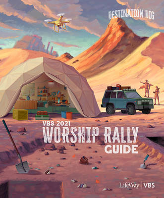 Picture of Vacation Bible School VBS 2021 Destination Dig Unearthing the Truth About Jesus Worship Rally Guide