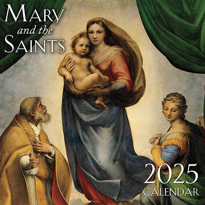 Picture of 2025 Mary and the Saints Wall Calendar