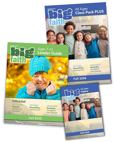 Picture of Cokesbury Kids Big Faith Fall 2026 Leader Kit Ages 7-12 - Digital Kit Download