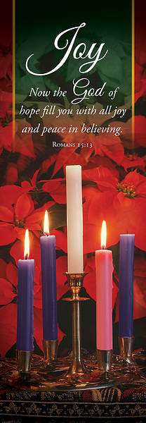 Picture of Joy Now the God of Hope Advent Banner 2x6 Vinyl