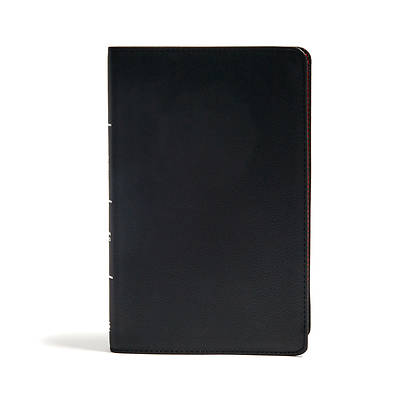 Picture of CSB Ultrathin Reference Bible, Black Genuine Leather, Indexed