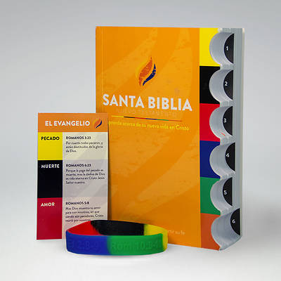 Picture of Time to Revive Gospel-Tabbed New Testament Bible Kit (Spanish Edition)