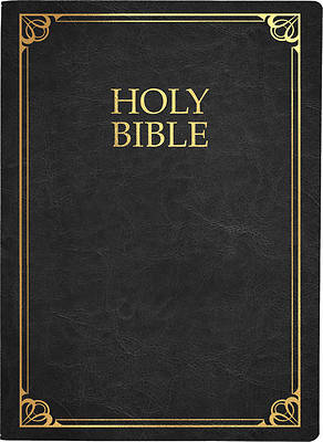 Picture of KJV Family Legacy Holy Bible, Large Print, Black Genuine Leather, Thumb Index