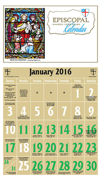 Picture of Ashby Episcopal Kalendar 2016