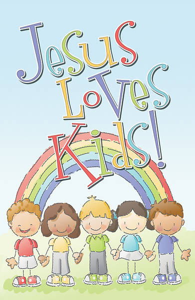 Picture of Jesus Loves Kids Postcard