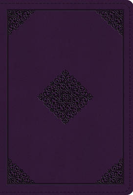 Picture of ESV Large Print Compact Bible (Trutone, Lavender, Ornament Design)