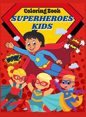 Picture of Coloring Book Superheroes Kids