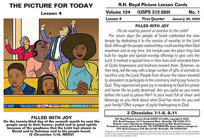 Picture of RH Boyd Children Picture Lesson Cards Qrt 1 January-March 2020