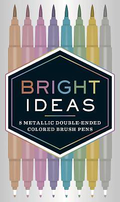 Picture of Bright Ideas Metallic Double-Ended Colored Brush Pens