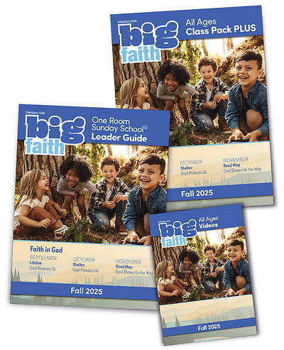 Picture of Cokesbury Kids Big Faith Fall 2025 One Room Sunday School® Leader Kit- Digital Kit Download