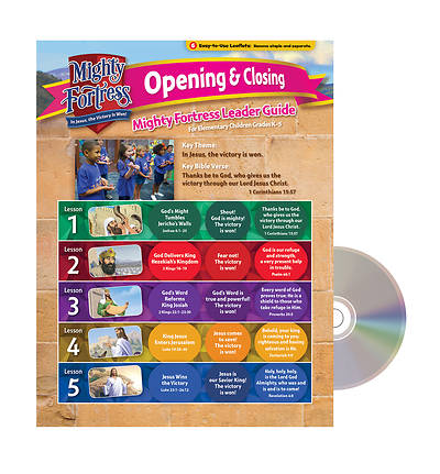 Picture of Vacation Bible School (VBS) 2017 Mighty Fortress Mighty Fortress Opening/ Closing Guide DVD