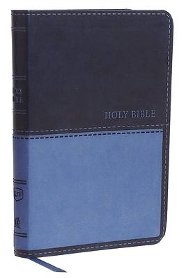 Picture of Kjv, Value Thinline Bible, Compact, Leathersoft, Blue, Red Letter Edition, Comfort Print