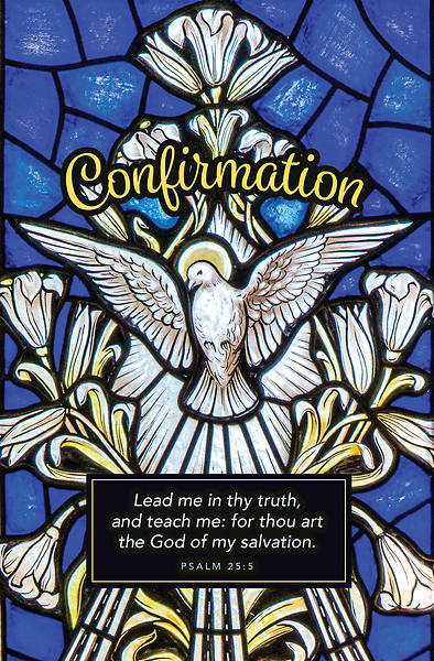 Picture of Confirmation Regular Size Bulletin