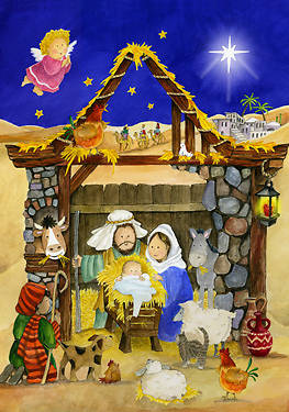 Picture of Savior's Stable Advent Calendar