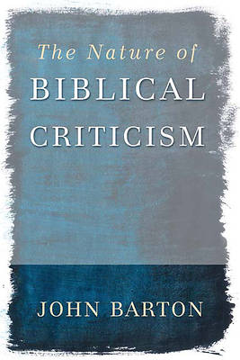 Picture of The Nature of Biblical Criticism