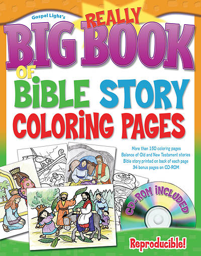 Picture of Really Big Book of Bible Story Coloring Pages