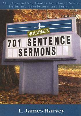 Picture of 701 Sentence Sermons, Volume 3