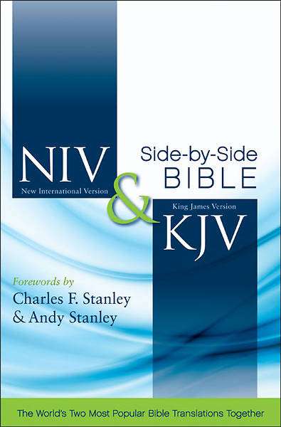 Picture of NIV and KJV Side-By-Side Bible
