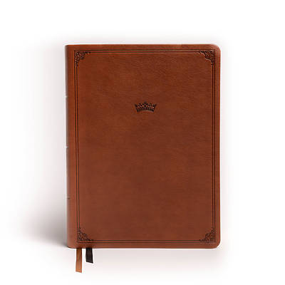 Picture of NASB Tony Evans Study Bible, Brown Leathertouch, Indexed