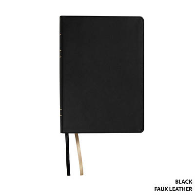 Picture of Lsb Inside Column Reference, Paste-Down Black Faux Leather