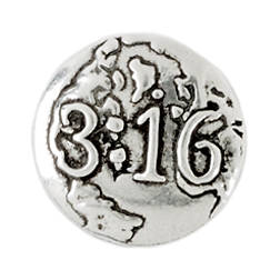 Picture of Pewter Lapel Pin - 3:16