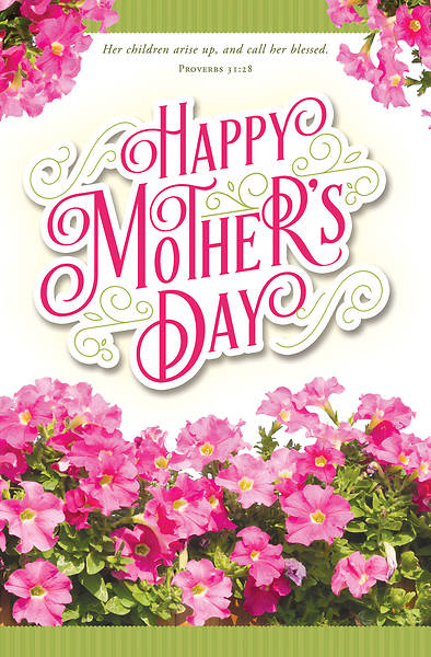 Picture of Happy Mother's Day Bulletin - Proverbs 31:28