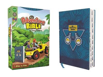 Picture of Nirv, Adventure Bible for Early Readers, Leathersoft, Blue, Full Color, Thumb Indexed Tabs