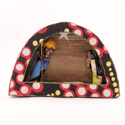 Picture of Nativity Set With Arch - Uganda