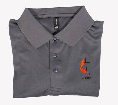 Picture of Polo Shirt - 3XL Clergy Cross and Flame