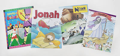 Picture of Bible Big Book - Bible Character 4-pack