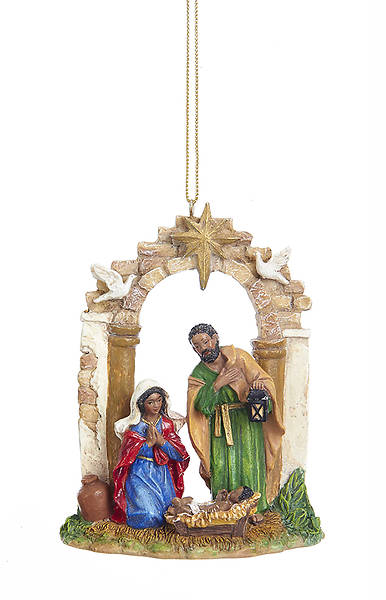 Picture of Nativity Ornament- Mary in Blue Robe