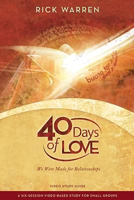 Picture of 40 Days of Love DVD Study Guide
