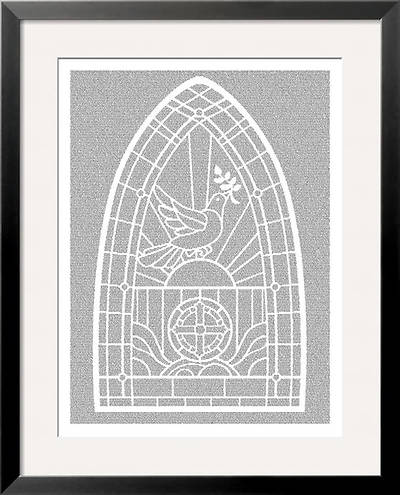 Picture of The Bible Poster - 18x24 - Black & White