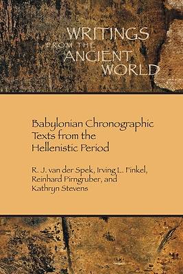 Picture of Babylonian Chronographic Texts from the Hellenistic Period
