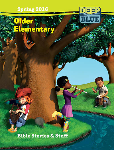 Picture of Deep Blue Older Elementary Bible Stories & Stuff Spring 2016