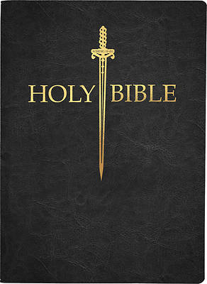 Picture of KJV Sword Bible, Large Print, Black Genuine Leather, Thumb Index