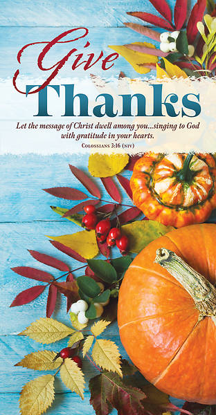 Picture of Give Thanks Thanksgiving Offering Envelope