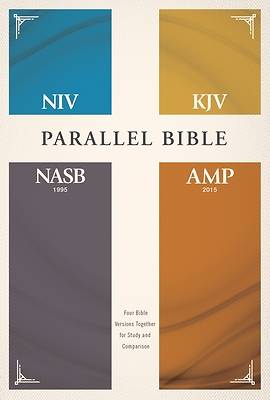 Picture of Niv, Kjv, Nasb, Amplified, Parallel Bible, Hardcover