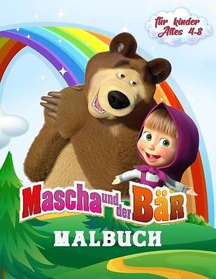 Picture of Mascha und der Bär Malbuch für Kinder Alter 4-8