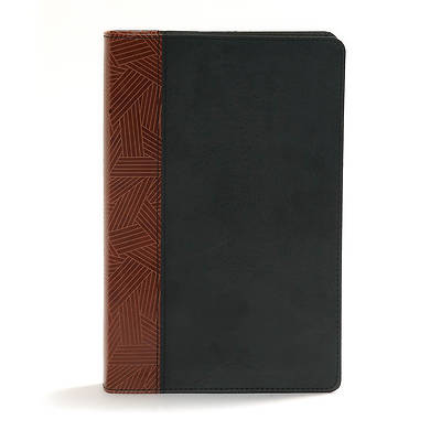 Picture of CSB Rainbow Study Bible, Black/Tan Leathertouch, Indexed