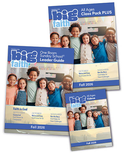 Picture of Cokesbury Kids Big Faith Fall 2026 One Room Sunday School® Leader Kit- Digital Kit Download