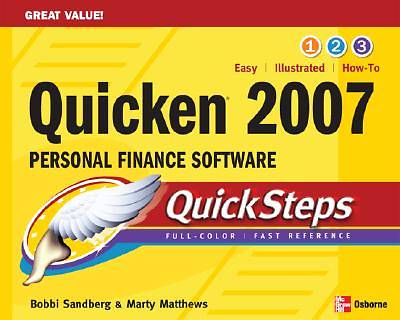 Picture of Quicken 2007 Personal Finance Software Quicksteps