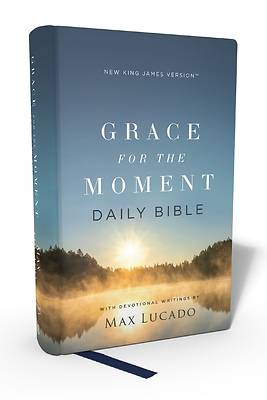 Picture of Nkjv, Grace for the Moment Daily Bible, Hardcover, Comfort Print