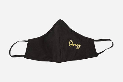 Picture of Clergy Black Face Mask - Small Size