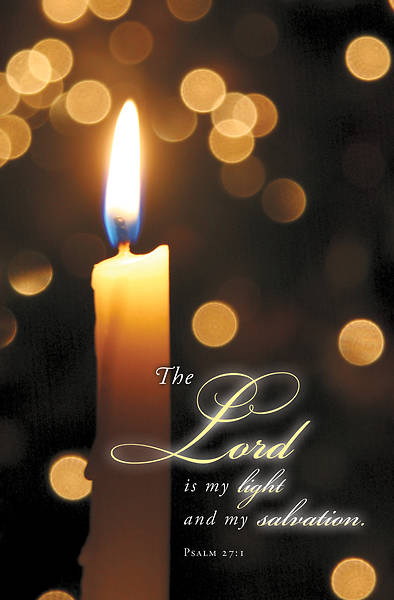 Picture of Light of Salvation Funeral Regular Size Bulletin