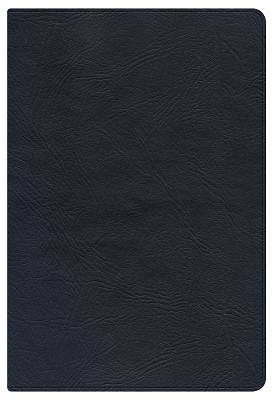 Picture of NKJV Large Print Personal Size Reference Bible, Black Genuine Leather
